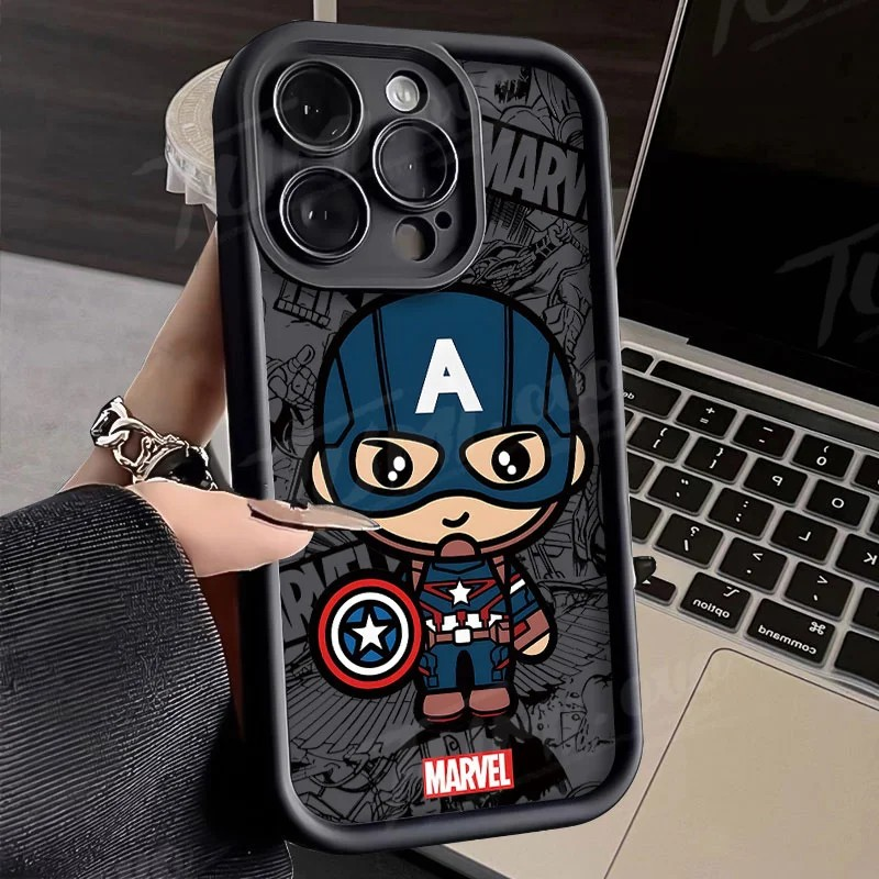 Marvel Captain America Phone Case for iPhone 15 series